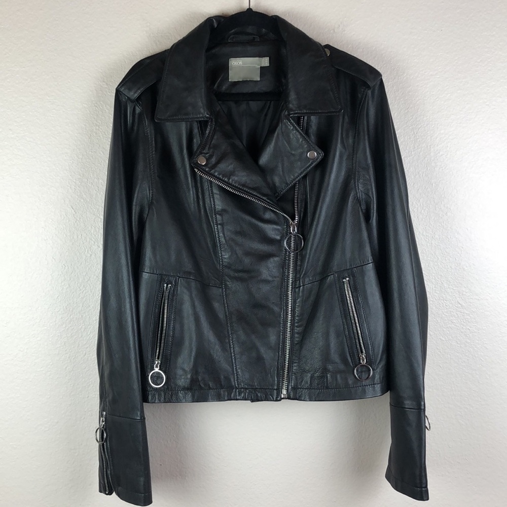 ASOS Black Leather Jacket